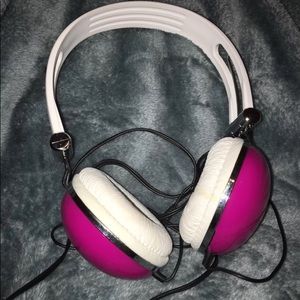 Pink Headphones